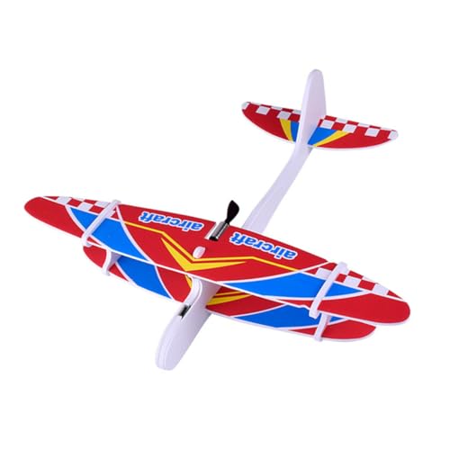 BESTonZON Simuliertes Segelflugzeug Elektrisches DIY Flugzeug Modell für Schaumstoff Flugzeug mit Realistischer Form Fördert Praktische Fähigkeiten und Hand Auge Zufällige Farbe BESTonZON Simuliertes Segelflugzeug Elektrisches DIY Flugzeug Modell für Schaumstoff Flugzeug mit Realistischer Form Fördert Praktische Fähigkeiten und Hand Auge Zufällige Farbe von BESTonZON