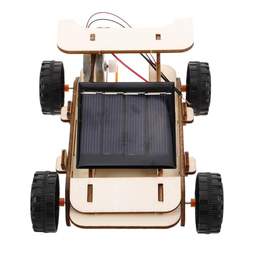 BESTonZON Solar Antriebsbaukasten Solarauto Bausatz für Einfache Montage Lernspielzeug Stem für Junge Mädchen und Jungen Ab Jahren von BESTonZON
