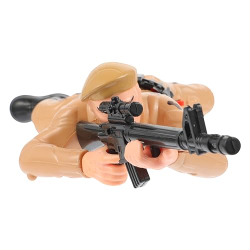 BESTonZON Soldat Krabbelspielzeug Kinderspielzeug Kriechender Soldat Krabbeln Soldat Krabbeln Kindererkennungsspielzeug Laufendes Lernspielzeug Plastik Khaki BESTonZON Soldat Krabbelspielzeug Kinderspielzeug Kriechender Soldat Krabbeln Soldat Krabbeln Kindererkennungsspielzeug Laufendes Lernspielzeug Plastik Khaki von BESTonZON