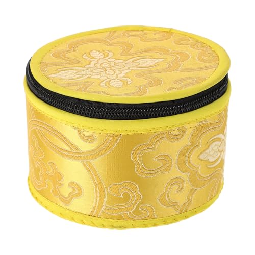 BESTonZON Soundbo-Tasche geformte Stirnbänder Teetablett Tischtablett Cheongsam-Haarnadeln Aufhänger meditations zubehör Tibetische Klangschale kreativer klangschalenkoffer Stoff Yellow BESTonZON Soundbo-Tasche geformte Stirnbänder Teetablett Tischtablett Cheongsam-Haarnadeln Aufhänger meditations zubehör Tibetische Klangschale kreativer klangschalenkoffer Stoff Yellow von BESTonZON
