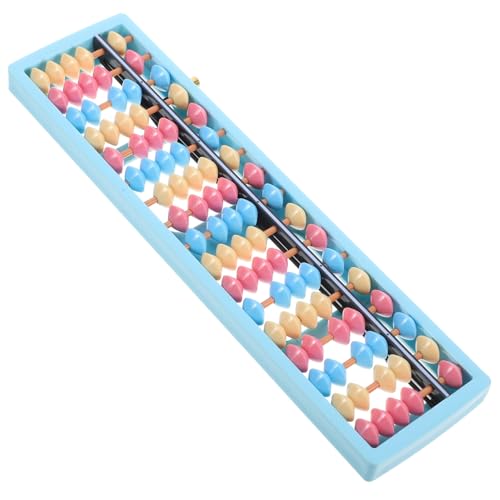 BESTonZON Spalten Abacus mit Perlen Bunter Rechenrahmen für Frühkindliche Mathematikbildung aus Robustem Material für Lehrer und Sammler BESTonZON Spalten Abacus mit Perlen Bunter Rechenrahmen für Frühkindliche Mathematikbildung aus Robustem Material für Lehrer und Sammler von BESTonZON