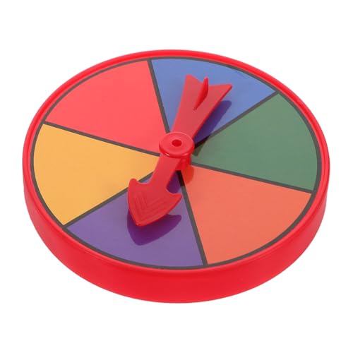 BESTonZON Spiel Plattenspieler Mini-Spinnrad Eltern-Kind-Interaktives Tischspiel Spinnenspielzeug Spinnradteile Zubehör für Brettspiele Spinning Top Toy Plastik BESTonZON Spiel Plattenspieler Mini-Spinnrad Eltern-Kind-Interaktives Tischspiel Spinnenspielzeug Spinnradteile Zubehör für Brettspiele Spinning Top Toy Plastik von BESTonZON