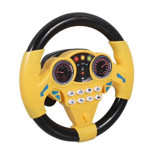 BESTonZON Musikalisches Spielzeug-lenkrad Für Jungen Und Mädchen Simuliertes Fahrlenkrad-Spielzeug Mit Ton Und Licht Einfach An Schaukelautos Zu Installieren BESTonZON Musikalisches Spielzeug-lenkrad Für Jungen Und Mädchen Simuliertes Fahrlenkrad-Spielzeug Mit Ton Und Licht Einfach An Schaukelautos Zu Installieren von BESTonZON
