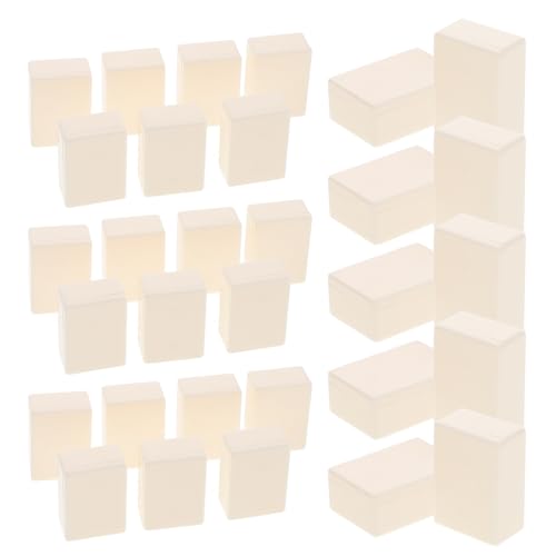 BESTonZON Teile – Quadratische Mahjong-blöcke Aus Acryl Mit Schachbrett Leere Kacheln Für EIN Kreatives Strategiespiel von BESTonZON