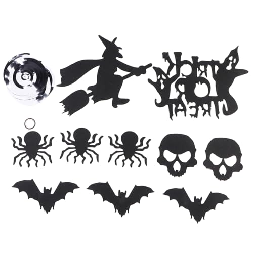 BESTonZON Halloween Dekorationen Teiliges Mit Fledermäusen Spinnen Und Totenköpfen Für Festliche Feiern Und Halloween-partys Für Innenräume Und Veranstaltungen BESTonZON Halloween Dekorationen Teiliges Mit Fledermäusen Spinnen Und Totenköpfen Für Festliche Feiern Und Halloween-partys Für Innenräume Und Veranstaltungen von BESTonZON
