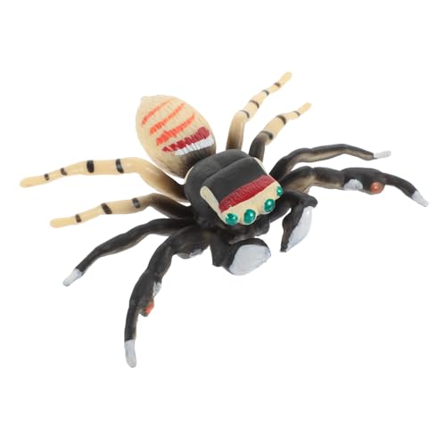 BESTonZON Spinnenspielzeugmodell Roboter Auto Gadgets Bausatz Marienkäfer Lernspielzeug für Spinnenfigur für gefälschte Spinnenstütze riesige Spinne Partytrickspinne Plastik von BESTonZON