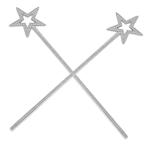 BESTonZON 2 Stücke Sterne Fee Zauberstäbe Prinzessin Engel Fee Stick Mädchen Leistung Requisiten Für Geburtstag Party BESTonZON 2 Stücke Sterne Fee Zauberstäbe Prinzessin Engel Fee Stick Mädchen Leistung Requisiten Für Geburtstag Party von BESTonZON