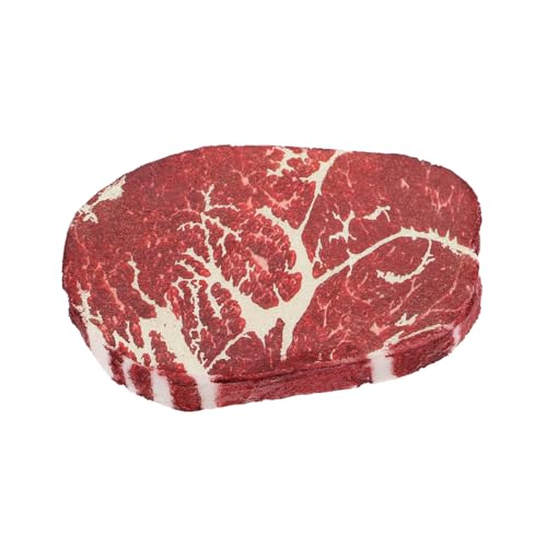 BESTonZON Steak-Modell Herd Basis Künstliches Steak Zubehör Seifenschale Stangenhalter Seifenschale Fleisch Requisiten Geschirrständer Basis Doppellagige Seifenschale Augensteak Polymer Harz BESTonZON Steak-Modell Herd Basis Künstliches Steak Zubehör Seifenschale Stangenhalter Seifenschale Fleisch Requisiten Geschirrständer Basis Doppellagige Seifenschale Augensteak Polymer Harz von BESTonZON