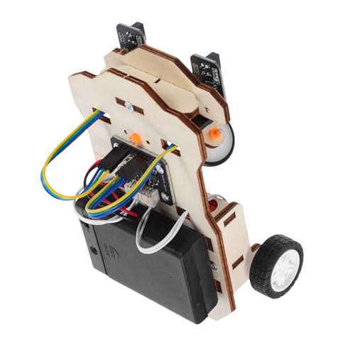 BESTonZON Stem Wissenschaft Experiment Rc Auto Bausatz für Elektrisches Modellauto mit Intelligenter Spurverfolgung Robustes Material Kompatibel mit Programmier Software für Physikunterricht BESTonZON Stem Wissenschaft Experiment Rc Auto Bausatz für Elektrisches Modellauto mit Intelligenter Spurverfolgung Robustes Material Kompatibel mit Programmier Software für Physikunterricht von BESTonZON