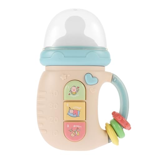 BESTonZON Story Machine Music Neugeborenen Musik Lernflasche Für Interaktive Bildung Zweisprachig Rosa Kunststoff von BESTonZON