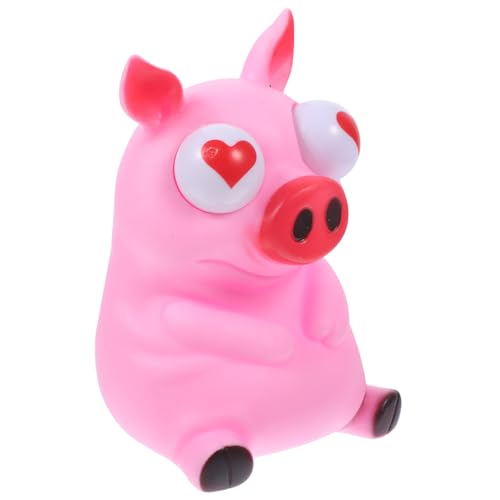 BESTonZON Stressabbau Lustiges Pinkes Augenausdruck Kawaii Tier Flexibles Squeeze Für BESTonZON Stressabbau Lustiges Pinkes Augenausdruck Kawaii Tier Flexibles Squeeze Für von BESTonZON
