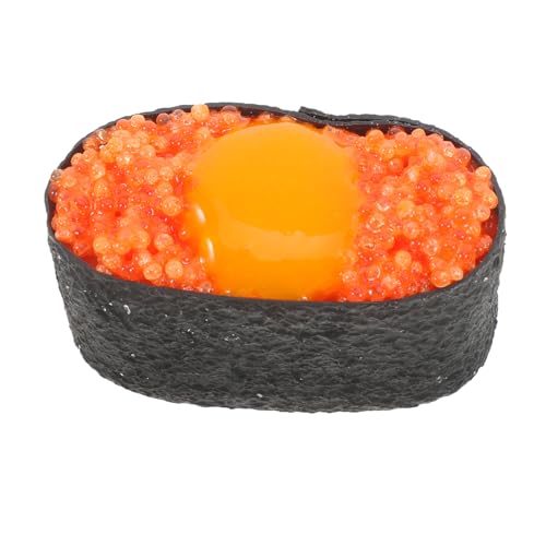 BESTonZON Sushi-Modell Sushi-Ornament Sushi- künstliche Dekoration Sushi-Algen Sushi -Modell Sushi -Bedarf Lebensmittelspielzeugsimulation Simulationslebensmittelspielzeug PVC von BESTonZON