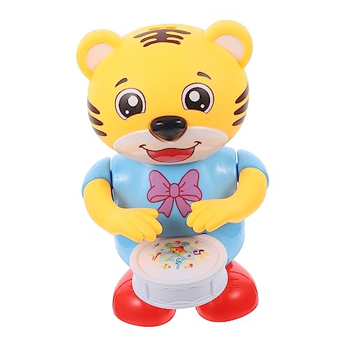 BESTonZON Tanzender Tiger kinderroboter kinderspielzeug Lustiges frühes Lernspielzeug musikalisches für Kleinkinder Elektronisches Original Orange BESTonZON Tanzender Tiger kinderroboter kinderspielzeug Lustiges frühes Lernspielzeug musikalisches für Kleinkinder Elektronisches Original Orange von BESTonZON