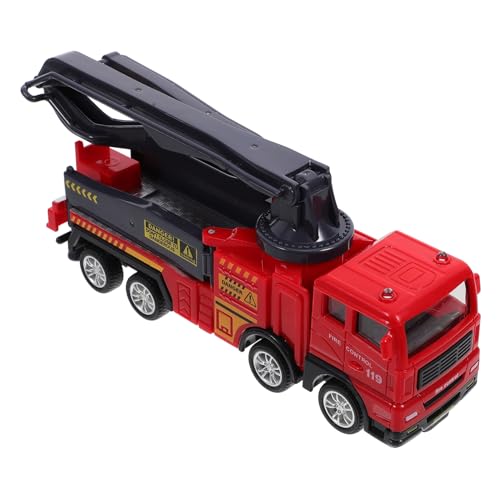 BESTonZON Technisches Spielzeugfahrzeug Auto für Feuerwehrwagen sandspielzeug Fahrzeug Cartoon-Kunststoff-LKW LKW- aus Kunststoff Abs BESTonZON Technisches Spielzeugfahrzeug Auto für Feuerwehrwagen sandspielzeug Fahrzeug Cartoon-Kunststoff-LKW LKW- aus Kunststoff Abs von BESTonZON
