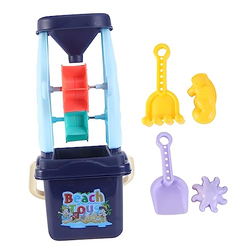 BESTonZON 5-teiliges Sandstrandspielzeug-Set Für Jungen Und Mädchen Strandspielzeug Trolley Rechen Eimer Sanduhr Interaktives Eltern- -strandspielzeug Für Jungen Und Mädchen BESTonZON 5-teiliges Sandstrandspielzeug-Set Für Jungen Und Mädchen Strandspielzeug Trolley Rechen Eimer Sanduhr Interaktives Eltern- -strandspielzeug Für Jungen Und Mädchen von BESTonZON
