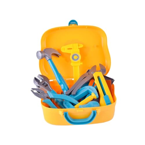 BESTonZON Teiliges Kinderspielzeug Werkzeugset mit Elektrischem Bohrer Rollenspiel Konstruktionsspielzeug für Jungen und Mädchen Fördert Praktische Fähigkeiten Einfach Zusammenbaubar BESTonZON Teiliges Kinderspielzeug Werkzeugset mit Elektrischem Bohrer Rollenspiel Konstruktionsspielzeug für Jungen und Mädchen Fördert Praktische Fähigkeiten Einfach Zusammenbaubar von BESTonZON