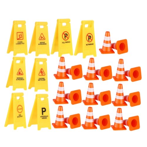BESTonZON Teiliges Verkehrsschilder Spielset aus Kunststoff mit Förmigen Warnschildern und Orangen Mini Fördert Verkehrssicherheit Kognitive Entwicklung und Teamwork im Kindergarten und BESTonZON Teiliges Verkehrsschilder Spielset aus Kunststoff mit Förmigen Warnschildern und Orangen Mini Fördert Verkehrssicherheit Kognitive Entwicklung und Teamwork im Kindergarten und von BESTonZON