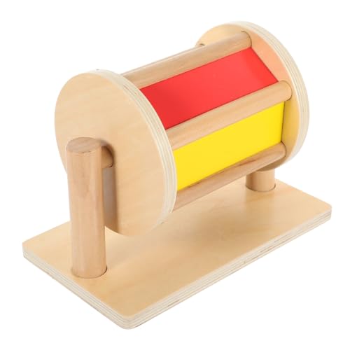 BESTonZON Textiles Trommelspielzeug für kinderspielzeug adventsgeschenke Toys for für kreative Fähigkeiten Textiltrommelmodell Holz von BESTonZON