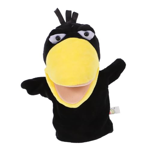 BESTonZON Tierkopf Fingerpuppen Lustige Kreative Handpuppen für Weiches Plüschmaterial für Geschichtenerzählen Geburtstagsfeiern und Mitgebsel von BESTonZON