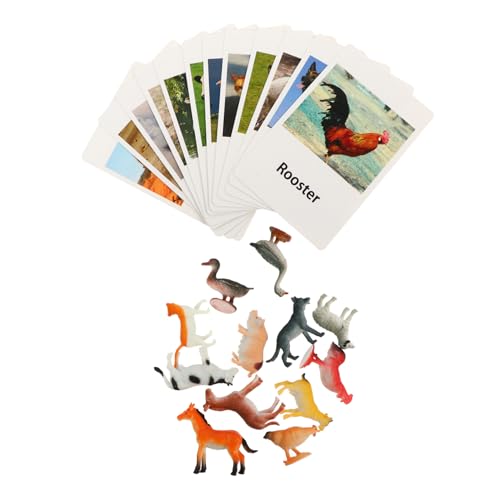 BESTonZON Spielzeug Mit Tieren Zum Passen Und Kognitive Entwicklungsspielzeug Aus Papier Und Silikon Für Junge Mädchen Frühpädagogisches Lernspielzeug Ohne Kleinteile BESTonZON Spielzeug Mit Tieren Zum Passen Und Kognitive Entwicklungsspielzeug Aus Papier Und Silikon Für Junge Mädchen Frühpädagogisches Lernspielzeug Ohne Kleinteile von BESTonZON