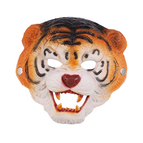 BESTonZON Tiger Maske Halloween Kostümmaske Karneval Party Zubehör Langlebig Komfortabel für Performance und Maskerade BESTonZON Tiger Maske Halloween Kostümmaske Karneval Party Zubehör Langlebig Komfortabel für Performance und Maskerade von BESTonZON
