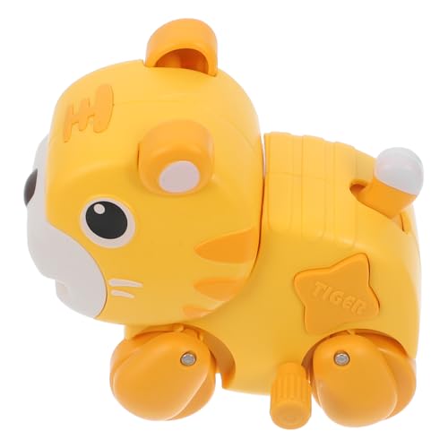 BESTonZON Niedliches Aufzieh-tigerspielzeug – Tierspielzeug Aus Kunststoff Mit Realistischer Krabbelbewegung Als Kinderspielzeug von BESTonZON
