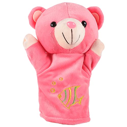 BESTonZON Tragbare Handpuppen -Kinder Amüsant Handspielzeug Cartoon Bäre Plüsch Handpuppe Für Die Geschichte von BESTonZON
