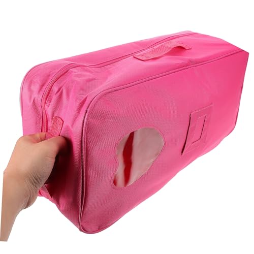 BESTonZON Tragbare Puppentasche mit Griff Multifunktionale Aufbewahrungstasche für Puppenzubehör Kompakte Spielzeugtasche Robustes Material für Reisen und Zuhause Doll Accessory Pouch von BESTonZON