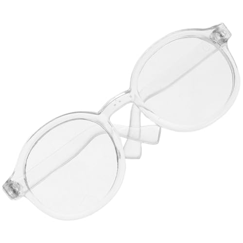 BESTonZON Transparente Puppenbrille für Stoffpuppen aus Kunststoff Süßes Accessoire für Puppenkleidung und DIY Stylische Eyewear für Puppen und Sammler BESTonZON Transparente Puppenbrille für Stoffpuppen aus Kunststoff Süßes Accessoire für Puppenkleidung und DIY Stylische Eyewear für Puppen und Sammler von BESTonZON