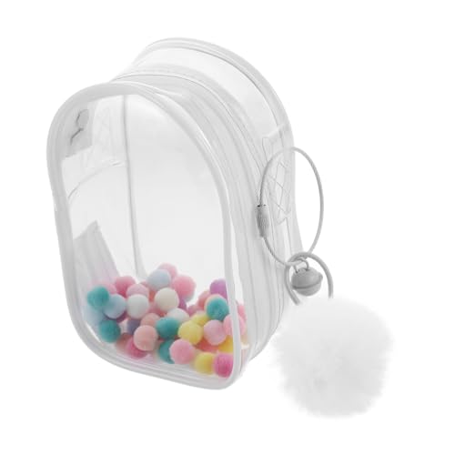 BESTonZON Transparente Sammeltasche für Mini Figuren mit Staubschutz PVC Material Reißverschluss Tragbare Aufbewahrungstasche für Puppen für Schutz und Präsentation Unterwegs BESTonZON Transparente Sammeltasche für Mini Figuren mit Staubschutz PVC Material Reißverschluss Tragbare Aufbewahrungstasche für Puppen für Schutz und Präsentation Unterwegs von BESTonZON