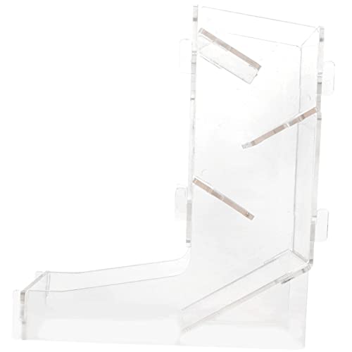 BESTonZON Transparenter Acryl Würfelturm Tragbarer Dice Dispenser Spielzubehör für Brettspiele Kompaktes Leichtes Design für Rollenspiele und Familienunterhaltung von BESTonZON