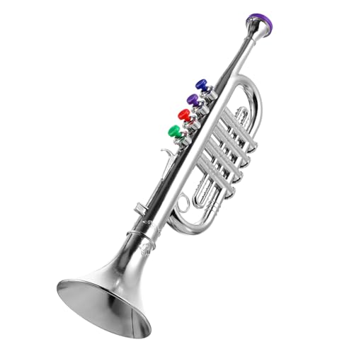 BESTonZON Trompetenspielzeug für Kleinkinder Sicheres Farbenfrohes Musikinstrument mit Lernspielzeug für Musikinteresse und Rhythmusentwicklung für Gemeinsames von BESTonZON