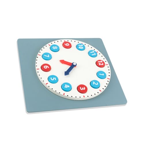 BESTonZON Uhr interaktives Clocks für holzspielsachen holzspielzeug Toy für Babys Spielzeuguhr aus Holz Lernspielzeug für frühes Lernen hölzern Blue BESTonZON Uhr interaktives Clocks für holzspielsachen holzspielzeug Toy für Babys Spielzeuguhr aus Holz Lernspielzeug für frühes Lernen hölzern Blue von BESTonZON