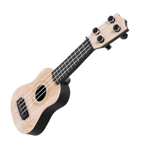 BESTonZON Ukulele Für 4 Saitiges Musikinstrument Aus Ideale Einführung Die Musik Für Kleinkinder Lernspielzeug Für Musikalische Frühbildung Cremefarben BESTonZON Ukulele Für 4 Saitiges Musikinstrument Aus Ideale Einführung Die Musik Für Kleinkinder Lernspielzeug Für Musikalische Frühbildung Cremefarben von BESTonZON
