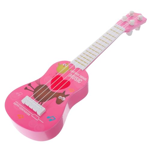 BESTonZON Mini-sopran-Ukulele Für Kinder Pädagogisches Gitarren-musikspielzeug Kindergitarren-Spielzeug Frühes Musik-lernspielzeug von BESTonZON