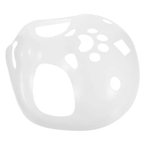 BESTonZON Unbemalte Weiße Fursuit Kopf Basis Maske DIY Tierische Blank Cosplay Maske Pelzige Kostümaccessoires für Halloween Karneval Maskerade Komfortabel und Realistisch Gestaltet BESTonZON Unbemalte Weiße Fursuit Kopf Basis Maske DIY Tierische Blank Cosplay Maske Pelzige Kostümaccessoires für Halloween Karneval Maskerade Komfortabel und Realistisch Gestaltet von BESTonZON