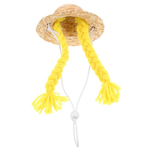 BESTonZON Veranda Dekorationen Veranda Gänsehut Mini-Strohhüte basteln kleiner Handwerkshut Foto-Requisite für Bastelhüte Handwerksminikrosenhut Miniaturhüte zum Basteln gewebte Mützen Stoff BESTonZON Veranda Dekorationen Veranda Gänsehut Mini-Strohhüte basteln kleiner Handwerkshut Foto-Requisite für Bastelhüte Handwerksminikrosenhut Miniaturhüte zum Basteln gewebte Mützen Stoff von BESTonZON