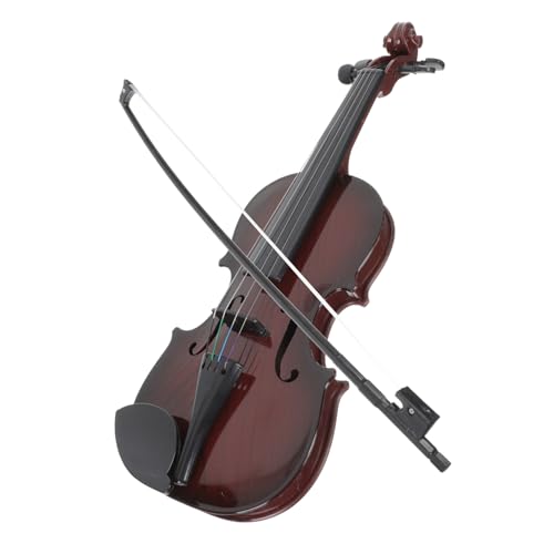 BESTonZON Violinenspielzeug mit Verstellbaren Saiten Kreatives Musikalisches Lerninstrument Frühes Musikspielzeug für Mädchen und Jungen Geeignet für Bühnenauftritte und Zufällige Farbe von BESTonZON