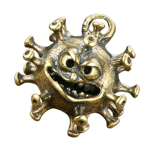 BESTonZON Virusornament aus Messing einzigartige winzige Reize Messingdekoration Spielzeugfiguren dekorieren Messingfigur Tierstatue Messingverzierungen Retro- Kupfer Golden BESTonZON Virusornament aus Messing einzigartige winzige Reize Messingdekoration Spielzeugfiguren dekorieren Messingfigur Tierstatue Messingverzierungen Retro- Kupfer Golden von BESTonZON