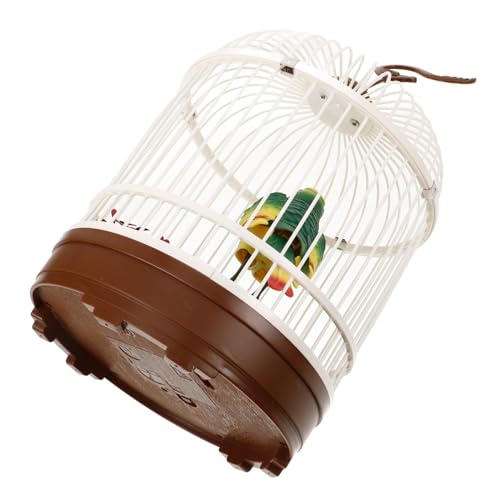 BESTonZON Vogelkäfig- Kleine Vogelkäfige Kleiner Vogelkäfig Vogelspielzeug Für Green Plastik von BESTonZON