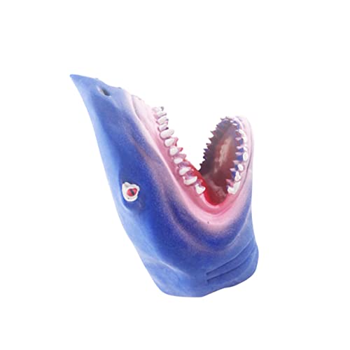 BESTonZON Weiche Blaue Haifisch Handpuppe aus Sicherem Flexiblem Kunststoff Realistische Tier Handpuppe für Interaktives Geschichtenerzählen Fördert Kreativität und Eltern Junge Mädchen BESTonZON Weiche Blaue Haifisch Handpuppe aus Sicherem Flexiblem Kunststoff Realistische Tier Handpuppe für Interaktives Geschichtenerzählen Fördert Kreativität und Eltern Junge Mädchen von BESTonZON