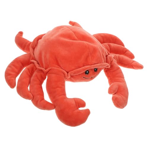 BESTonZON Weiche Krabben Handpuppe aus Plüsch Interaktives Eltern Junge Mädchen für Motorik Kommunikation Geeignet für Erwachsene Leicht Tragbar für Zuhause Kindergarten und Lernzentren BESTonZON Weiche Krabben Handpuppe aus Plüsch Interaktives Eltern Junge Mädchen für Motorik Kommunikation Geeignet für Erwachsene Leicht Tragbar für Zuhause Kindergarten und Lernzentren von BESTonZON