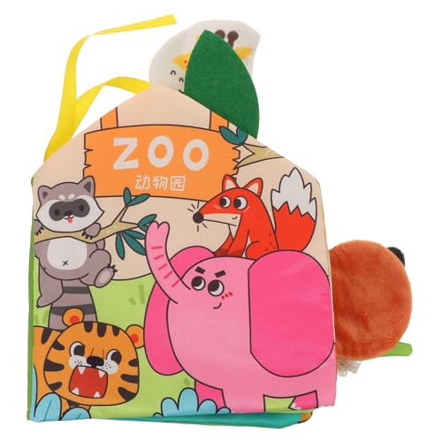 BESTonZON Weiche Stoffbücher: Baby-Knisterspielzeug, interaktive Lernbücher zum Anfassen und Fühlen für Kleinkinder im Alter von 0–3–6–12–18 Monaten, Jungen und Mädchen, Vorschulentwicklung BESTonZON Weiche Stoffbücher: Baby-Knisterspielzeug, interaktive Lernbücher zum Anfassen und Fühlen für Kleinkinder im Alter von 0–3–6–12–18 Monaten, Jungen und Mädchen, Vorschulentwicklung von BESTonZON