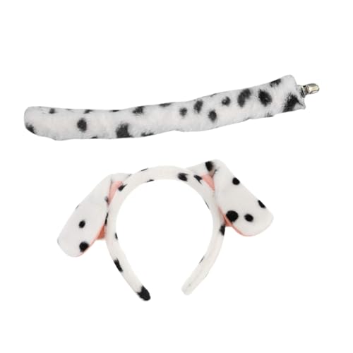 BESTonZON Weiches Welpenkostüm mit Plüsch Hundeohren Haarreif und Leichtes Tier Cosplay Zubehör für Fasching Karneval Bühne und Party Angenehm zu Tragen Langlebig BESTonZON Weiches Welpenkostüm mit Plüsch Hundeohren Haarreif und Leichtes Tier Cosplay Zubehör für Fasching Karneval Bühne und Party Angenehm zu Tragen Langlebig von BESTonZON