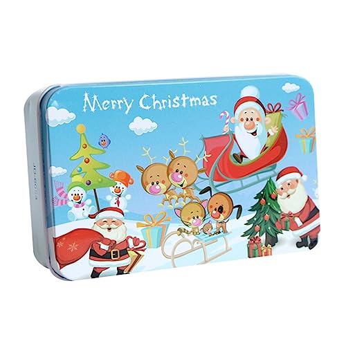 BESTonZON Weihnachtliches Holzpuzzle Pädagogisch Dickes Lernspielzeug Bunte Muster für Vorschule Jungen Mädchen Spielspaß Entwicklungsfördernd von BESTonZON