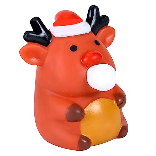BESTonZON Weihnachtliches Stressabbau Squeeze Toy mit Bläschen Niedliches Ventilationsspielzeug für Partygeschenke und Entspannende Spielmomente BESTonZON Weihnachtliches Stressabbau Squeeze Toy mit Bläschen Niedliches Ventilationsspielzeug für Partygeschenke und Entspannende Spielmomente von BESTonZON
