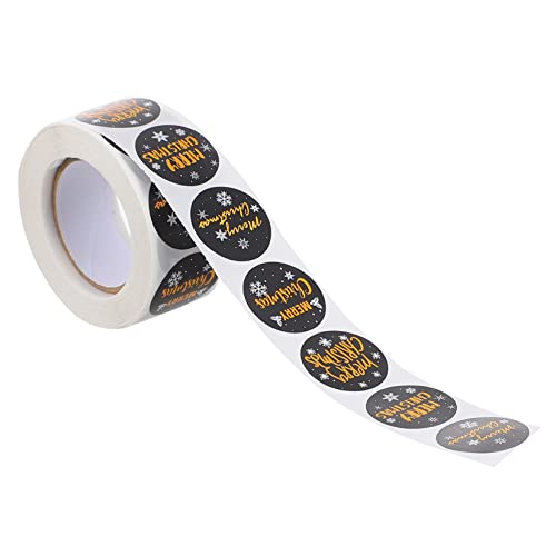 BESTonZON Weihnachtsaufkleber Weihnachtssiegelaufkleber Weihnachtsverpackungsetikett Aufkleber Aufkleber Für Geschenkverpackungen Aufkleber Aus Beschichtetem Papier von BESTonZON