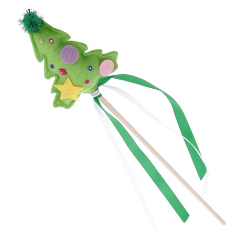 BESTonZON Weihnachtsfeenstab Weihnachtsfee Zauberstab Weihnachten für kinderspielzeug Feenhaftes Bühnen-Performance-Zauberstab- Stoff Light Green BESTonZON Weihnachtsfeenstab Weihnachtsfee Zauberstab Weihnachten für kinderspielzeug Feenhaftes Bühnen-Performance-Zauberstab- Stoff Light Green von BESTonZON