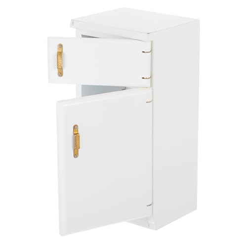 BESTonZON Weiß aus Holz Mini Möbel für Puppenhaus Dekoration Leichtes für Jungen und Mädchen Geeignet für Miniaturhäuser und Raumboxen Dekoratives Küchenzubehör BESTonZON Weiß aus Holz Mini Möbel für Puppenhaus Dekoration Leichtes für Jungen und Mädchen Geeignet für Miniaturhäuser und Raumboxen Dekoratives Küchenzubehör von BESTonZON