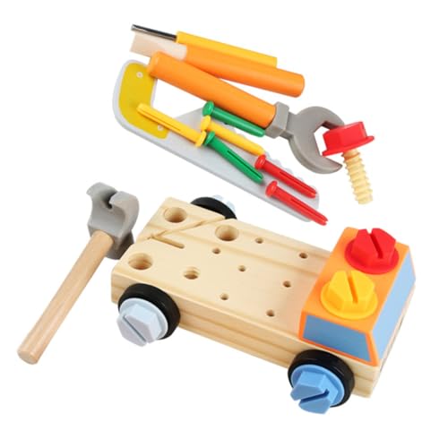 BESTonZON Werkzeugkasten für Holz Schraubendreher Lernspielzeug DIY Montagespielzeug Kreativität Teamwork und Problemlösung Sicher und Gesund für Vorschulkinder BESTonZON Werkzeugkasten für Holz Schraubendreher Lernspielzeug DIY Montagespielzeug Kreativität Teamwork und Problemlösung Sicher und Gesund für Vorschulkinder von BESTonZON